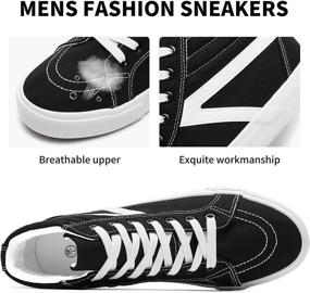 img 1 attached to FRACORA Canvas Sneakers Casual Fashion