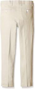 img 1 attached to 👖 Isaac Mizrahi Linen Pants for Boys - Solid Boys' Clothing for Better SEO