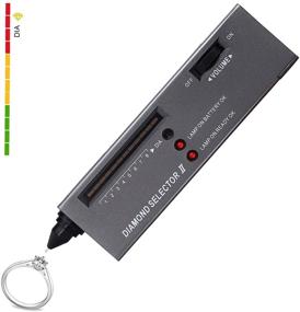 img 4 attached to 💎 Portable Tanice Diamond Tester: II Selector for Diamond, Gems, Crystal, Agate, Jade - Includes Carrying Case and 9V Battery