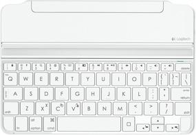 img 3 attached to 💻 Logitech Ultrathin Magnetic Clip-On Keyboard Cover for iPad mini 3/mini 2/mini, Silver: Sleek and Functional iPad Accessory