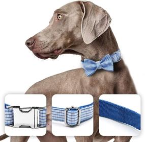 img 1 attached to Collar Bowtie Attach Collars Different