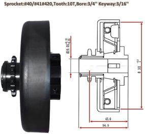 img 2 attached to Центробежное сцепление Perfect Minibike Engine