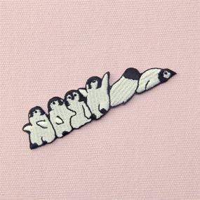 img 2 attached to 🐧 Cute Penguin Patch: Charming Embroidered Applique for Iron On or Sew On