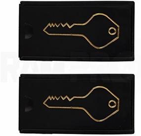 img 3 attached to 🔑 Magnetic Hide-A-Key Holder: Ultra-Strong Magnet, 2 x 4 x ¾ inches - Perfect Key Stashing Solution