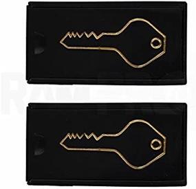 img 2 attached to 🔑 Magnetic Hide-A-Key Holder: Ultra-Strong Magnet, 2 x 4 x ¾ inches - Perfect Key Stashing Solution
