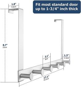 img 3 attached to 🧥 Premium Damita Stainless Steel Hangers for Organized Hanging Solutions