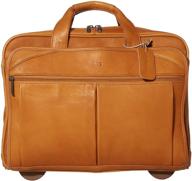 walker premium leather rolling espresso laptop accessories in bags, cases & sleeves logo