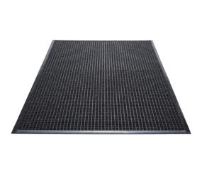 img 4 attached to 🏢 Protective Guardian WaterGuard Indoor/Outdoor Floor Mat, Rubber/Nylon, 2'x3', Charcoal - Superior Wiper Scraper for All Weather Conditions
