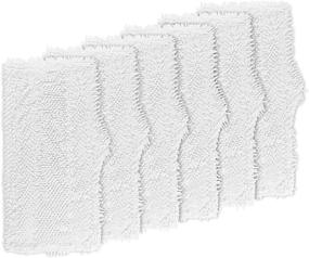 img 4 attached to 🧽 LINNIW 6 Pack Replacement Mop Pads for Shark Steam Mop - Microfiber Washable Cleaning Pads for SK410, SK435CO, SK460 and More