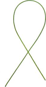 img 3 attached to DECORA 18 Gauge Dark Green Floral Paper Coated Wire - 16 inch, Pack of 50