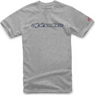 alpinestars wordmark xl heather men's clothing shirts - optimized for seo логотип