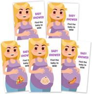 cute baby shower games different logo