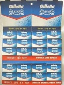 img 2 attached to Premium Pack of 100 Gillette 🔪 Wilkinson Sword Double Edge Safety Razor Blades