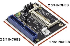 img 3 attached to 🔌 Syba SD-CF-IDE-A: Конвертер IDE в компактное флэш-устройство с поддержкой UDMA для 3,5-дюймового интерфейса хоста IDE