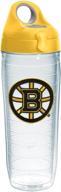 🏒 tervis premium 24oz double walled nhl boston bruins insulated tumbler cup - keeps drinks cold & hot - made in usa logo