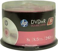 📀 hp dvd+r dl 8x 8.5gb 240min video logo