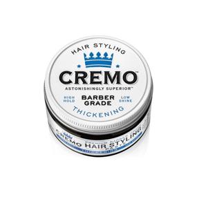 img 4 attached to 💇 Cremo Barber Grade Hair Styling Thickening Paste - Premium Quality, Strong Hold, Natural Finish, 4 Oz
