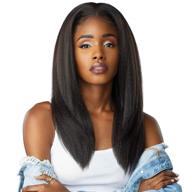 🏾 sensationnel half wig instant weave curls kinks n co alpha woman (1b) - effortless transformations for natural hair looks logo