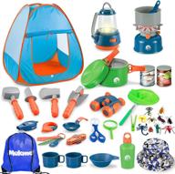 🏕️ meland kids camping tent 42pcs: a fun-loaded adventure set for young explorers! логотип
