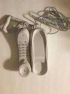 📞 at&t 205 trimline basic phone - corded landline telephone, white logo