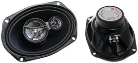 img 4 attached to 🔊 CERWIN VEGA XED693 Coaxial Speaker Set: Powerful 6 x 9 Inches 3-Way Design - 350 Watts Max