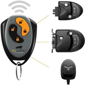 img 3 attached to RVLock Keyless Handles: Wireless Fob Transmitter with 4-Button RV Remote