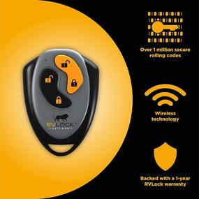 img 1 attached to RVLock Keyless Handles: Wireless Fob Transmitter with 4-Button RV Remote