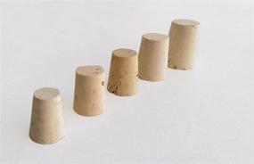 img 2 attached to Jelinek Cork Group Assorted Regular Length Natural Tapered Corks - Small Bag of 45 (RL04, RL05, RL06, RL08, RL10)