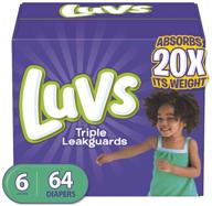 luvs ultra leakguards diapers over logo