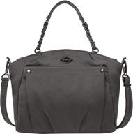 👜 protect your belongings with the travelon parkview anti-theft satchel crossbody bag logo