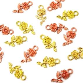 img 2 attached to Honbay 100PCS Charms Pendant Jewelry