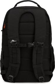 img 3 attached to 🎒 High Sierra Rownan Backpack Black: Durable & Stylish Travel Companion