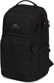 img 4 attached to 🎒 High Sierra Rownan Backpack Black: Durable & Stylish Travel Companion