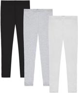 👧 top-rated girls' cotton leggings: must-have clothing for trendy girls at popular stores logo