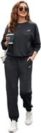 coorun tracksuit pullover sweatsuit sweatpants sports & fitness in team sports logo