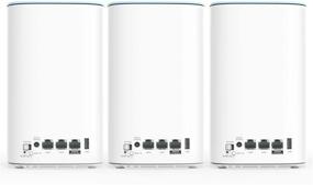 img 3 attached to WAVLINK Whole Home Mesh WiFi System - Tri-Band AC3000 Router & Extender - Boost Coverage up to 7,500 sq. ft in a 2-Pack Bundle