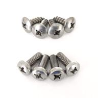 🔩 enhanced stainless steel license plate screws by prime ave - ideal for mazda vehicles logo