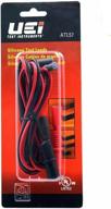🔌 uei atl57 test leads: reliable silicone cat iv circuit tester by uei test equipment logo