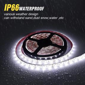 img 3 attached to 🎣 Waterproof Pontoon LED Light Strip for Night Fishing on Marine Boats - Ideal for Pontoon and Fishing Boat Interior & Deck Lighting