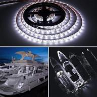 🎣 waterproof pontoon led light strip for night fishing on marine boats - ideal for pontoon and fishing boat interior & deck lighting логотип