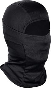 img 3 attached to 🧣 Clothin Balaclava: Windproof Ski Face Mask - Men Women Sun Hood. Tactical Lightweight Motorcycle Cycling Running Gear