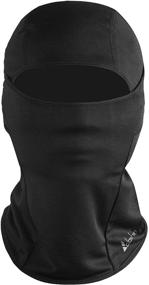 img 4 attached to 🧣 Clothin Balaclava: Windproof Ski Face Mask - Men Women Sun Hood. Tactical Lightweight Motorcycle Cycling Running Gear