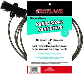 img 1 attached to 10-Feet Pellet Stove/Dryer Vent Brush with 4-Inch Rutland Handle