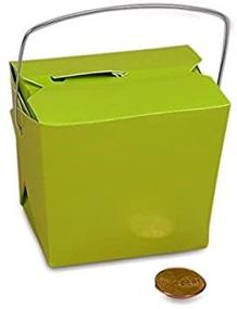 img 3 attached to Китайские коробки из цветной зеленой бумаги
