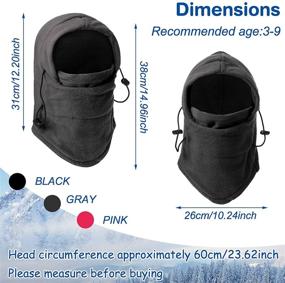 img 1 attached to 🧣 Ultimate Windproof Balaclava Covering for Boys - Essential Cold Weather Accessories