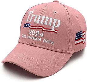 img 3 attached to Donald Trump 2024 Hat - Keep America Great with American Flag, MAGA Adjustable Baseball Cap for Better SEO