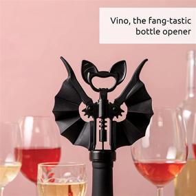 img 1 attached to 🍷 OTOTO Vino Corkscrew Wine Bottle Opener - Corkscrew Wine Tool and Bottle Opener for Wine Lovers, Waiters, and Bartenders - BPA-Free, 100% Food Safe - 5.5 x 1.6 x 7.1 Inches Beer Bottle Opener