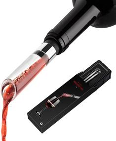 img 4 attached to 🍷 Wine Aerator Pourer - Perfect Gifts for Men Dad: Christmas Stocking Stuffer, Unique Birthday Ideas for Wine Lover Boyfriend Husband Grandpa Presents