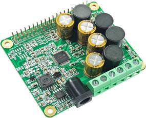 img 4 attached to 🍓 Raspberry Pi 4 3 B+ Pi Zero RPI HiFi AMP HAT TAS5713 Усилитель аудио модуль 25W Class-D Звуковая карта Расширительная плата с конденсатором Nichicon для улучшенной производительности