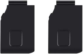 img 4 attached to 📸 ParaPace 2-Pack Replacement Side Door: GoPro Hero 7 6 5 Black USB-C HDMI Case Side Cover Repair Part+Camera Accessories (Black)